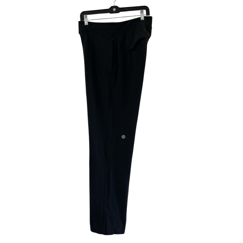 Lululemon Men’s Kung Fu Pant Black M Medium Straight Leg Octagon Logo Vintage - Picture 4 of 17